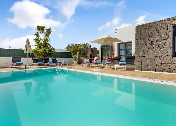 别墅 Lanzarote Irina Marina Rubicon 普拉亚布兰卡